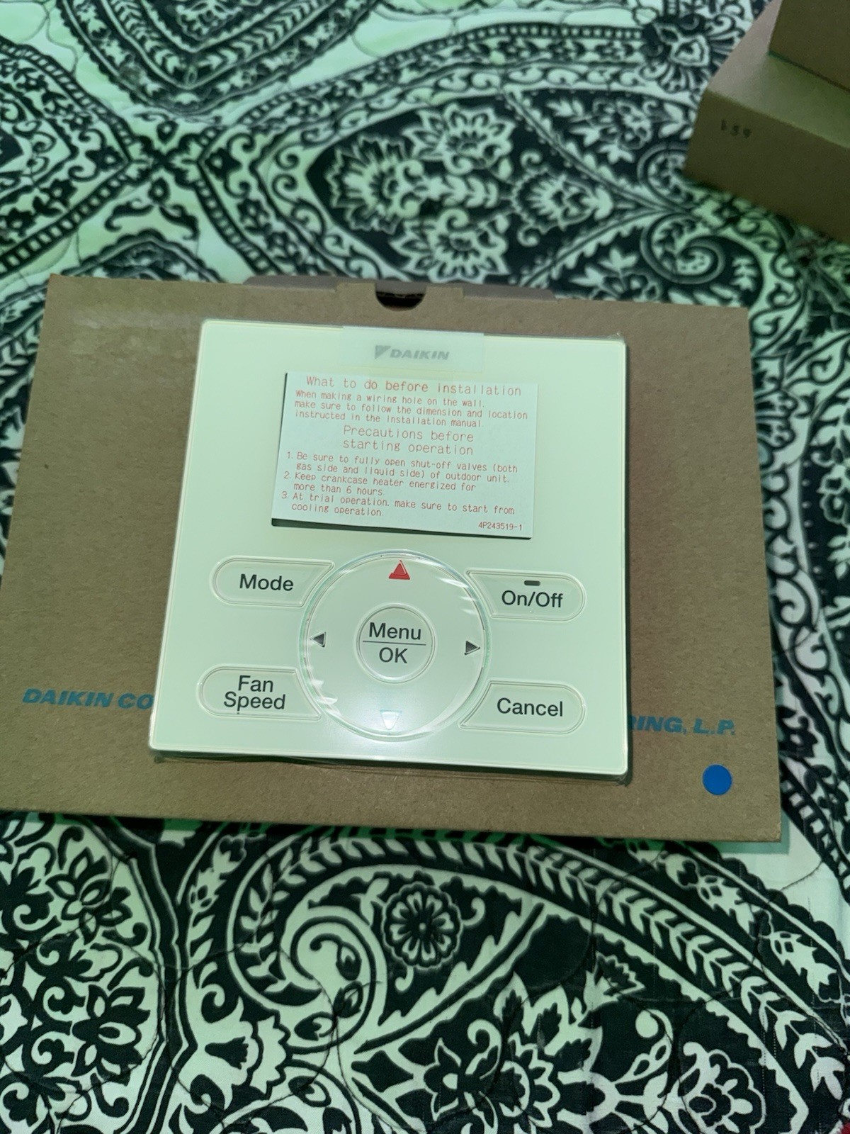 3 Daikin Brand New Thermostat for Air Conditioner