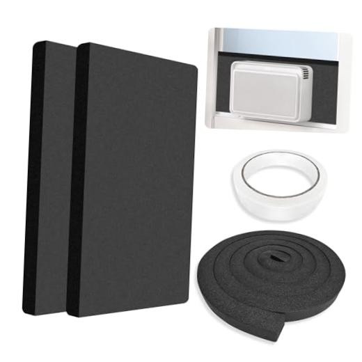 Window Air Conditioner Insulated Foam Side Panels,Weatherproof Window Ac Foam