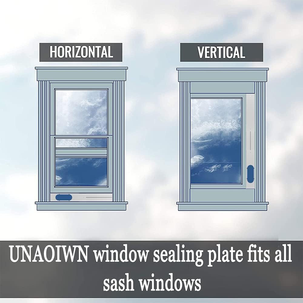 Portable AC Window Vent Kit 5.9&Prime; Air Conditioner Window Seal Panel Hose Kit | No