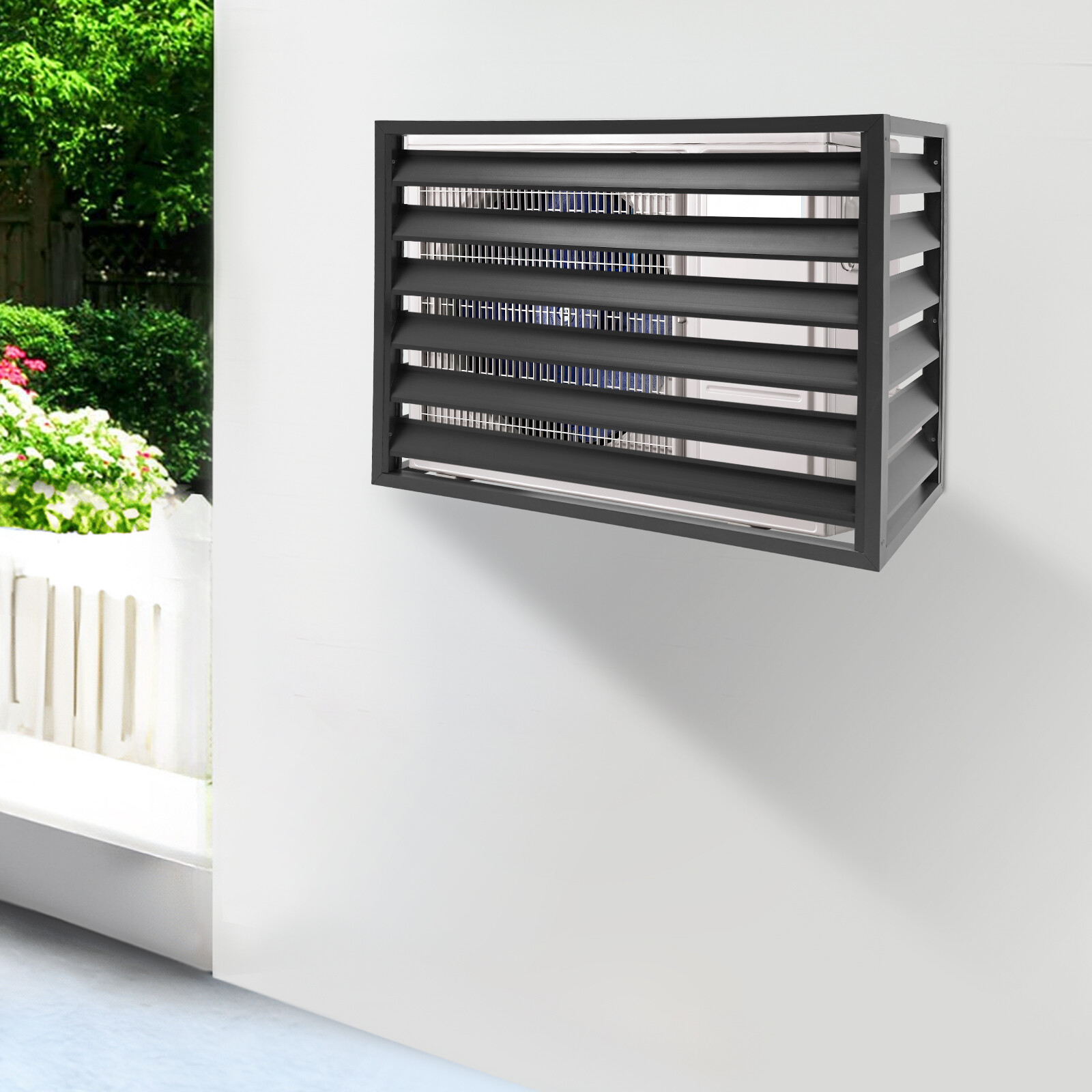Air Conditioner Fence for Outdoor Units Privacy Cover for A/C Conditioning Unit