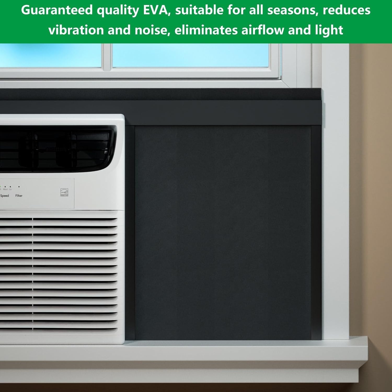 Window Air Surround Foam Insulation Panels, for Air Conditioner Side Insulating