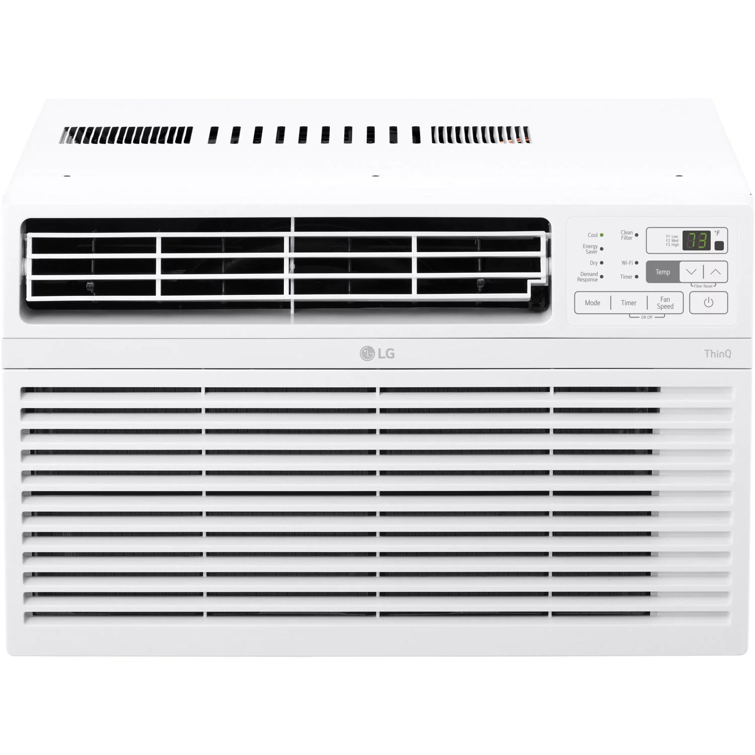 LG LW8017ERSM 8,000 BTU 340 Sq ft Window-Mounted Air Conditioner with Wi-Fi