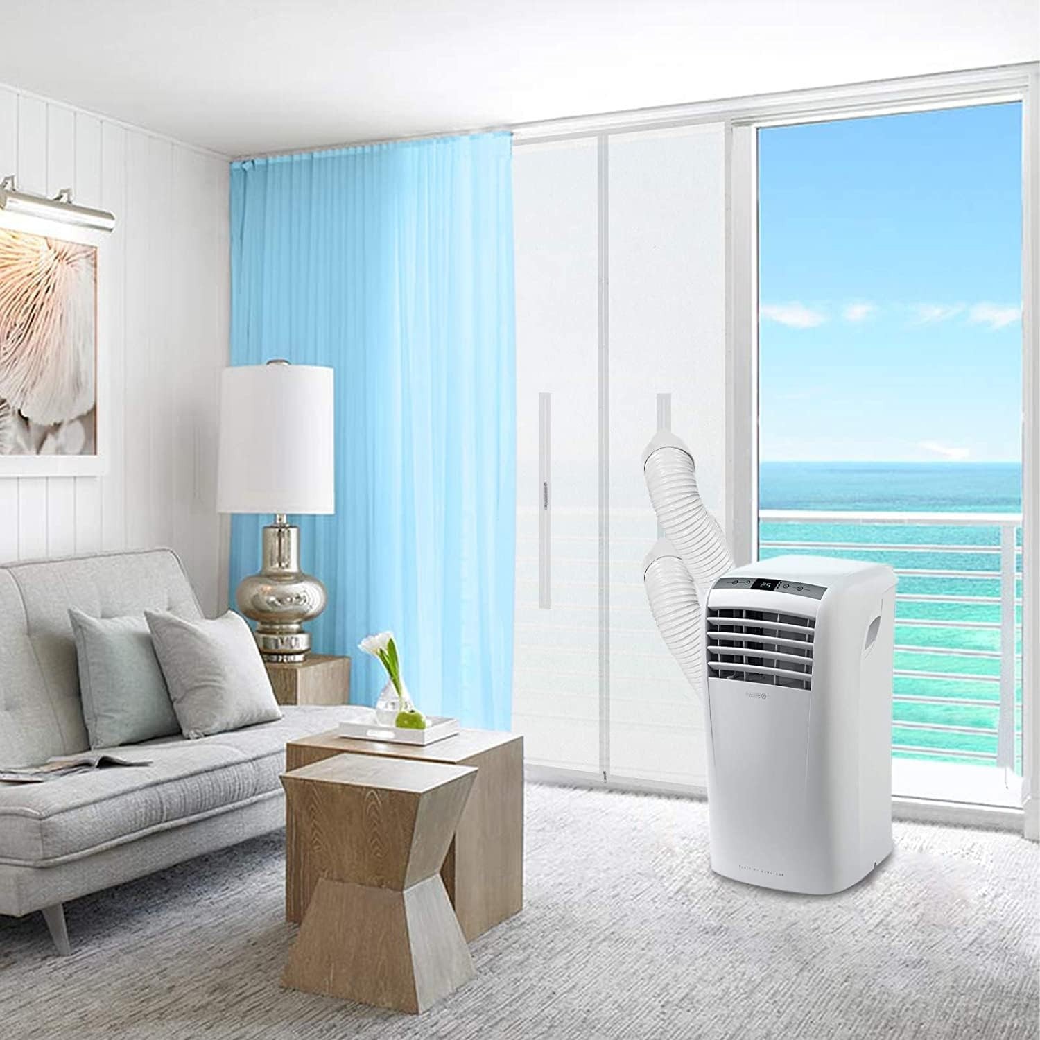 36×83 Inch Zipper Door Seal for Mobile AC – Energy-Saving & Easy to Install