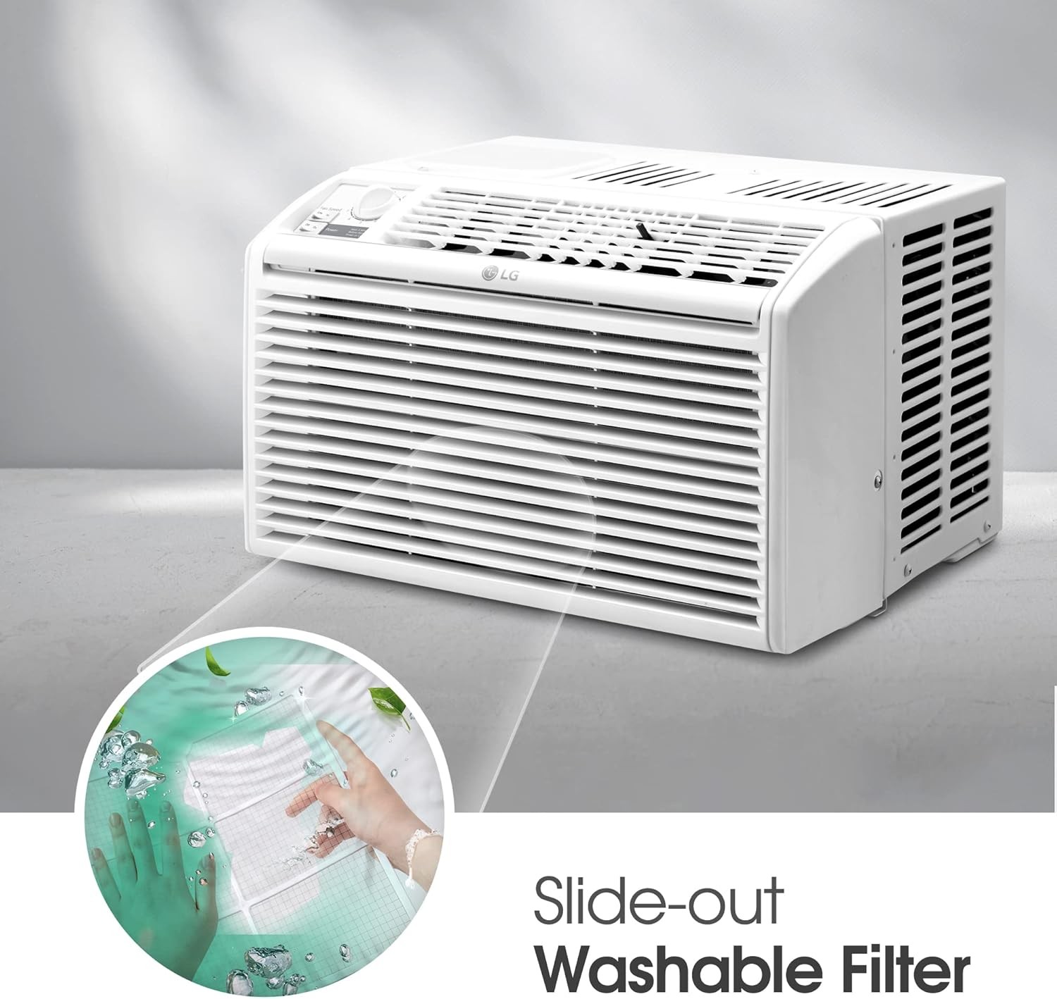 Window Air Conditioner 5000 BTU Ultra Quiet Compact White LW5023 Conditioners