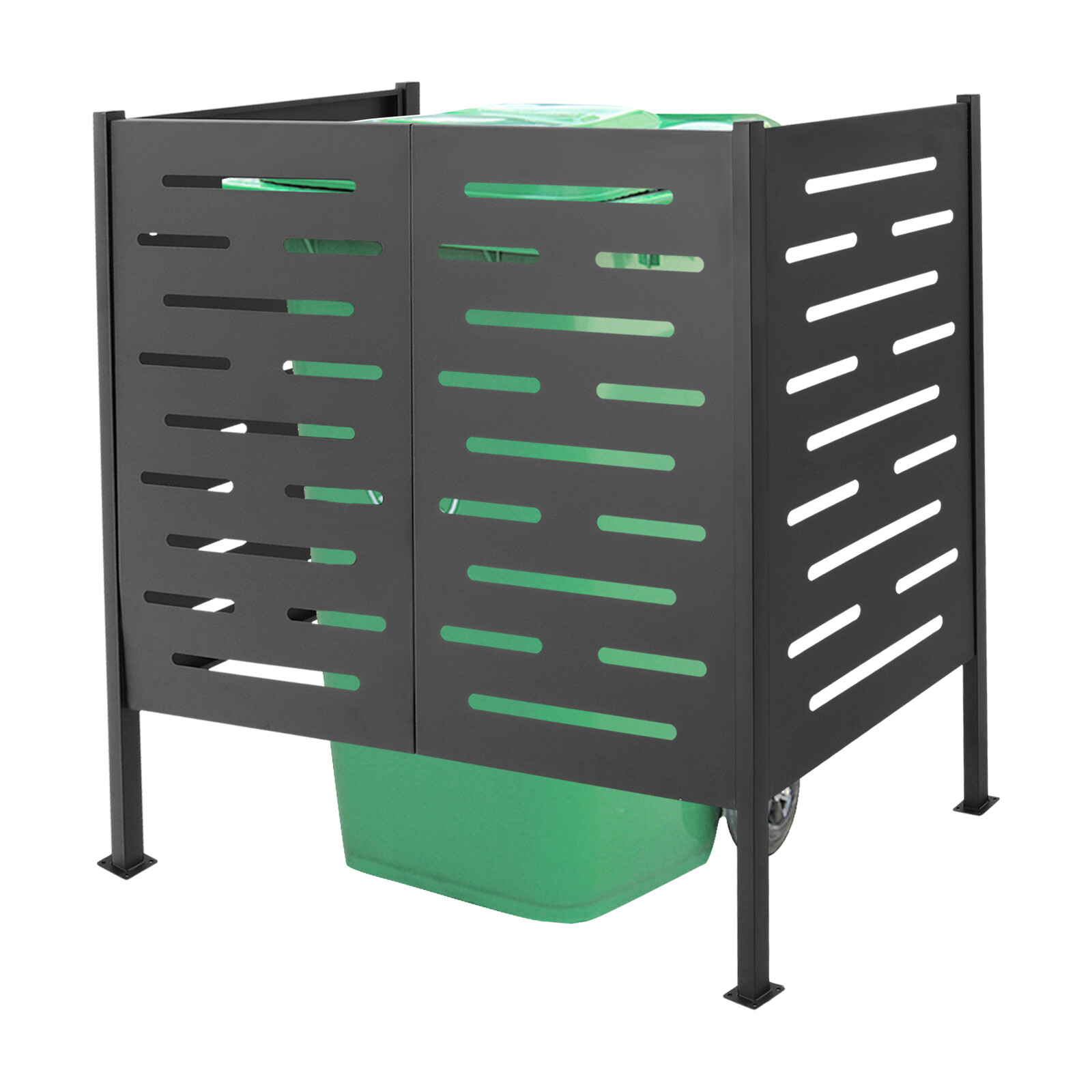 Air Conditioner Fence, Iron Outdoor Equipment Enclosure, Outside Privacy Fence