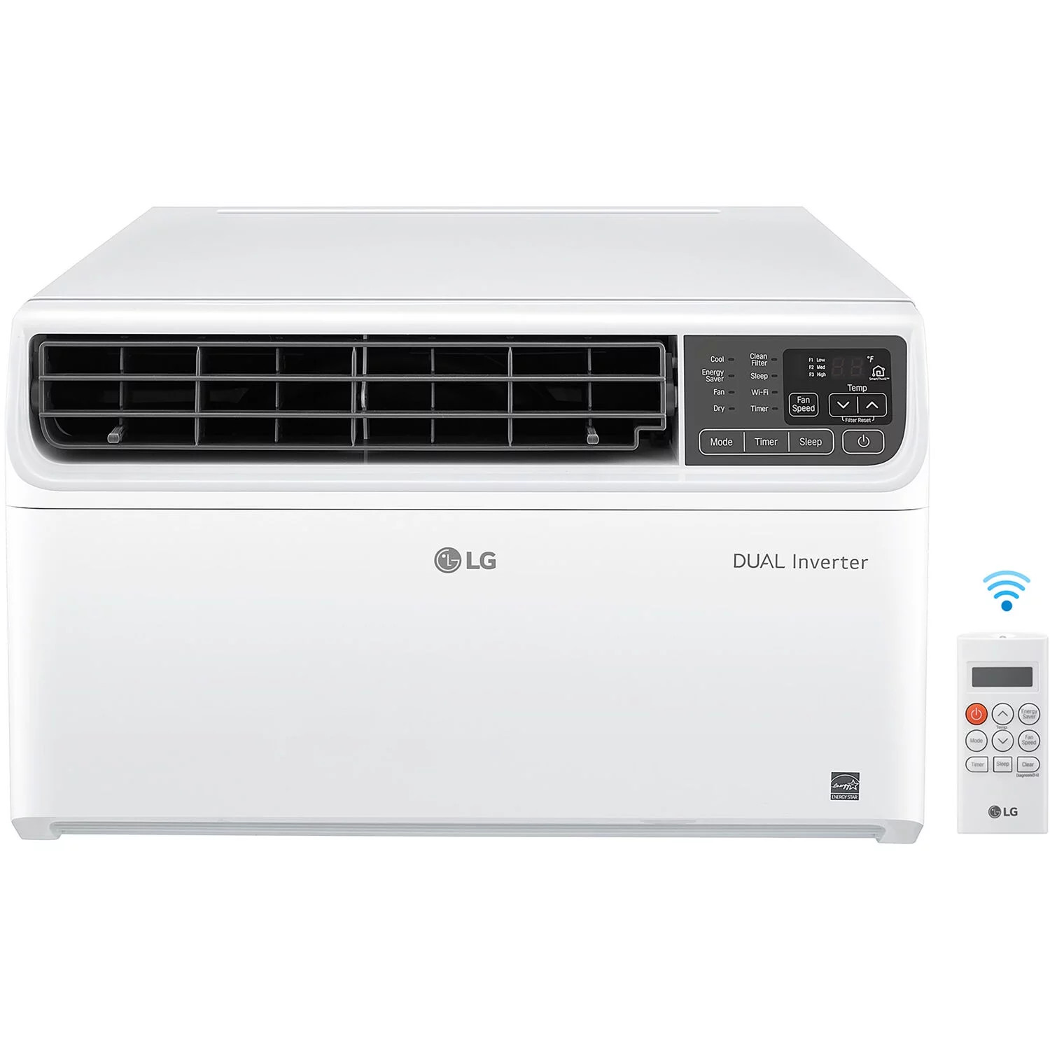 LG LW1022IVSM 10,000 BTU 450 sq ft Dual Inverter Smart Window Air Conditioner,