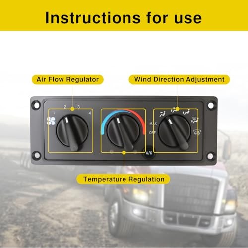 AC Heater Climate Control Module Replace 3518702C93 3518702C92 Compatible with