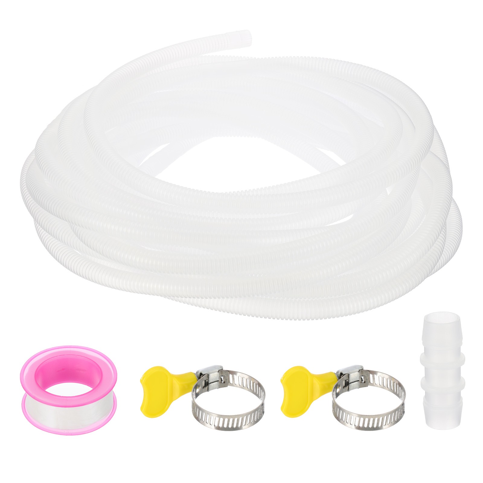 50Ft Air Conditioner Drain Hose Universal Mini Split AC Drain Hose Clear