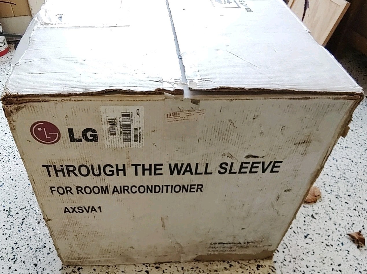 LG AXSVA1 Sleeve with Rear Aluminum Grille for Through The Wall Air Conditioner