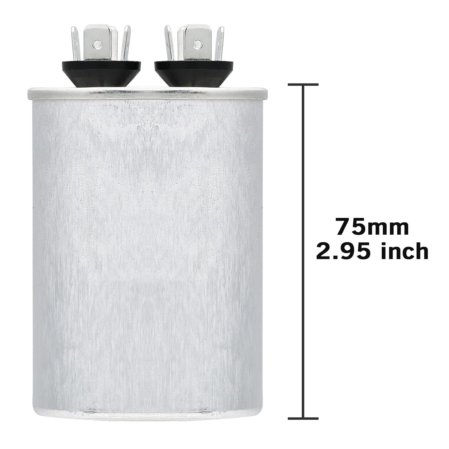 15uF 370/440VAC Oval Capacitor for AC, Pool Pump & Motor Start Applications