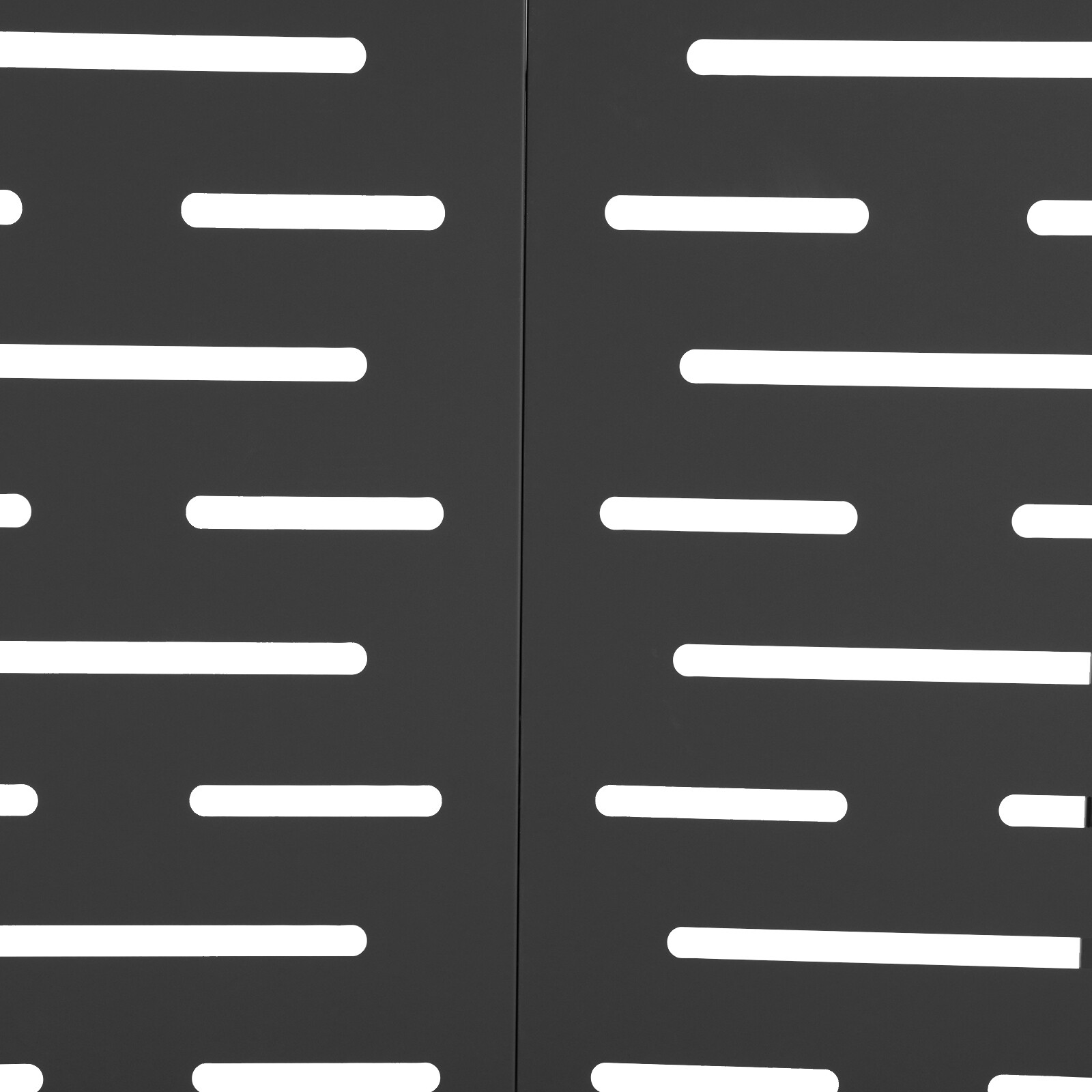Air Conditioner Fence, Iron Outdoor Equipment Enclosure, Outside Privacy Fence