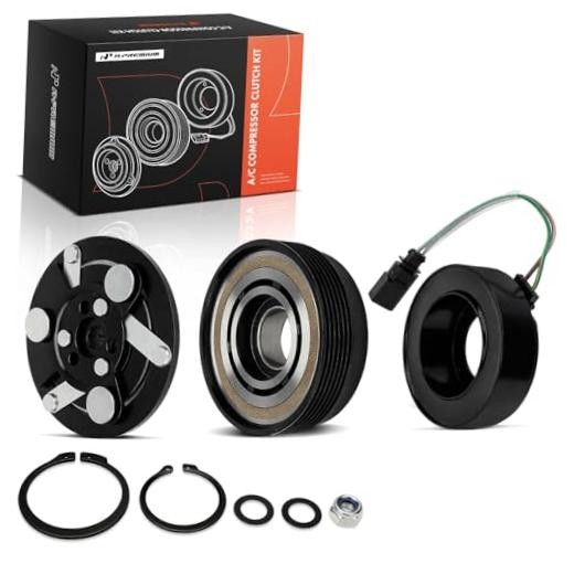 Air Conditioner AC Compressor Clutch Kit Compatible with Volkswagen Jetta
