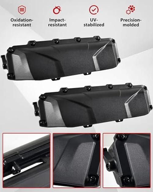 Universal UTV Windshield Vents Kit, Windscreen Modification Window Airflow