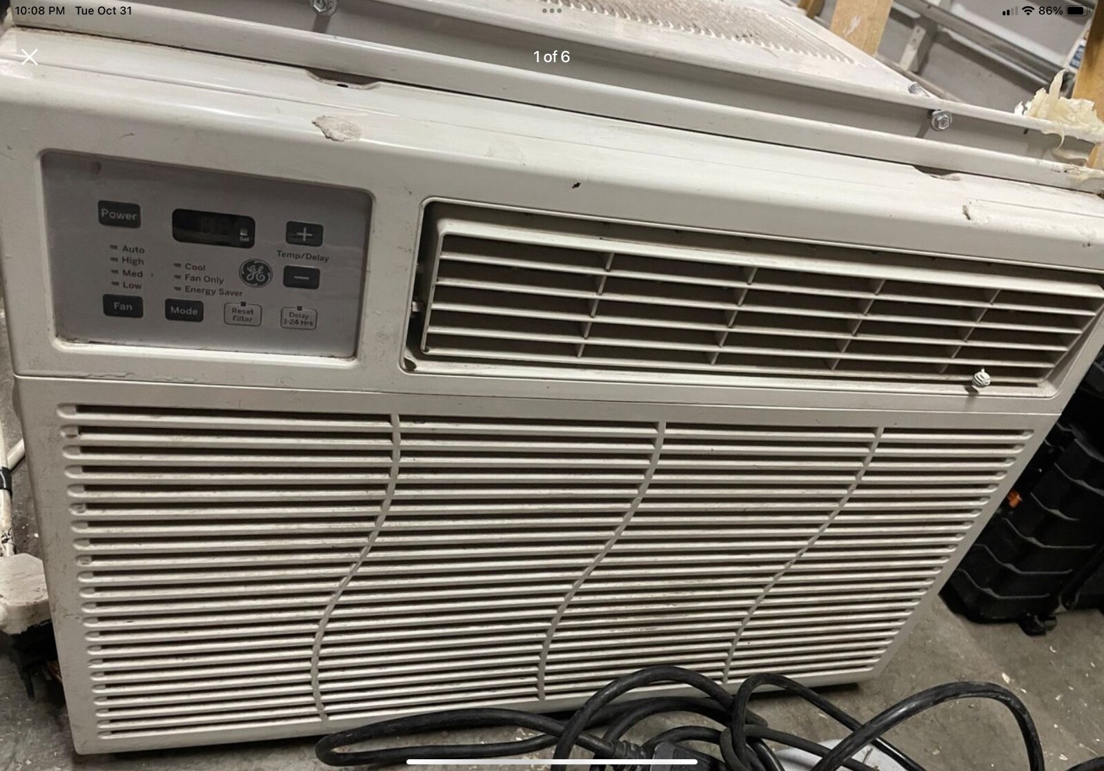 GE® ENERGY STAR® 230 Volt Electronic Room Air Conditioner 