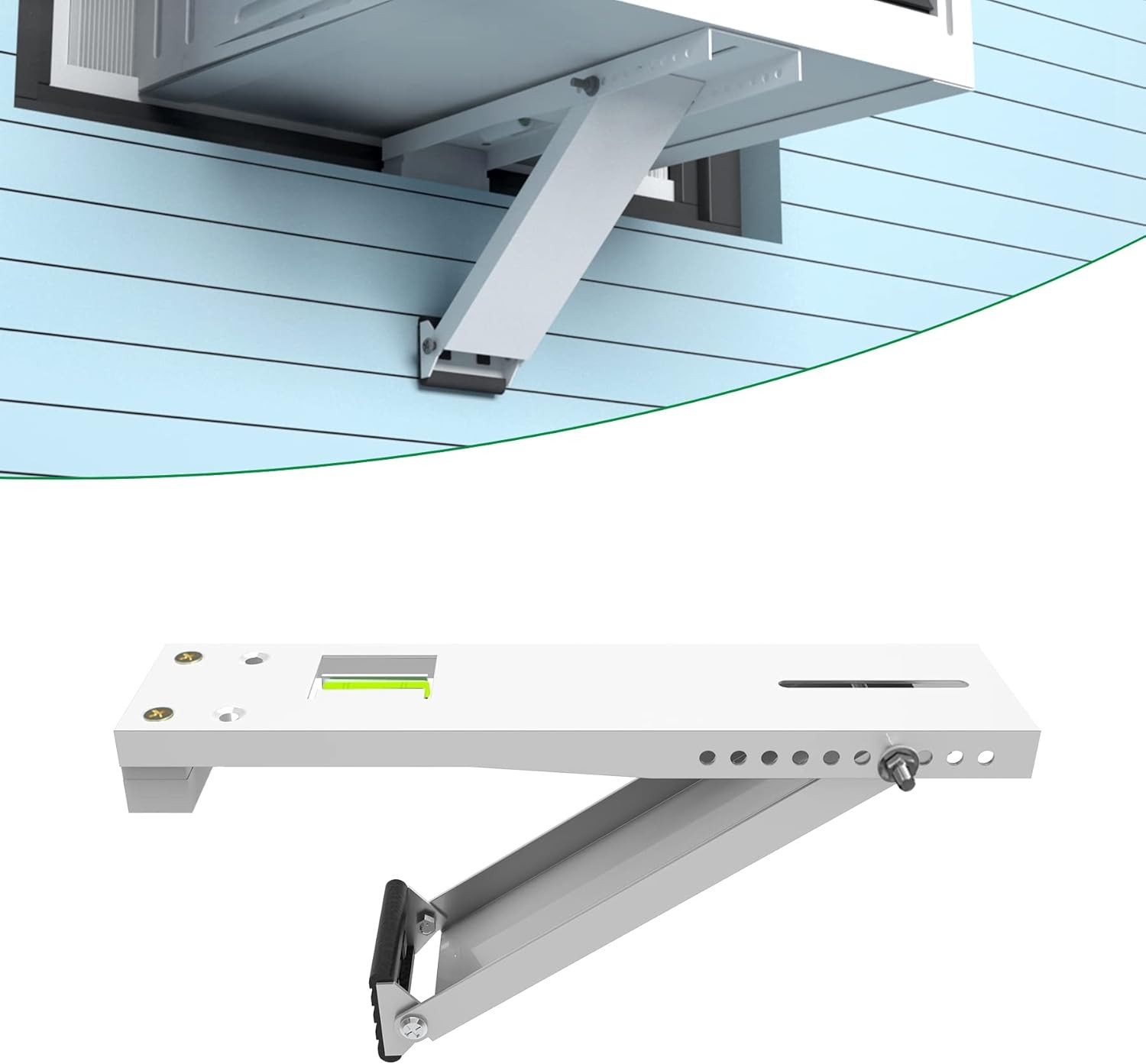 Window Air Conditioner Bracket, Light Duty Support up to 88 Lbs, Universal AC Wi