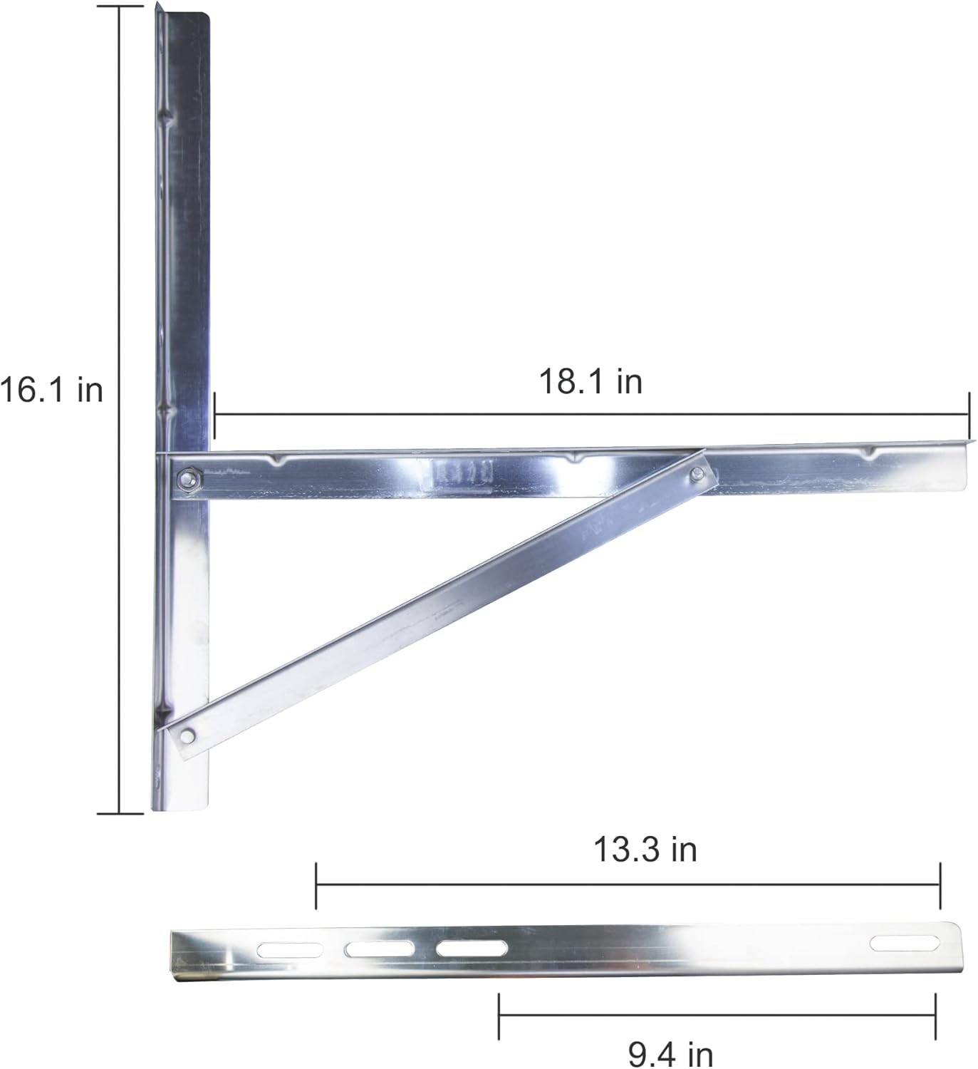 Durable Wall-Mounted Bracket for Mini Split Air Conditioners – 24000 BTU Max