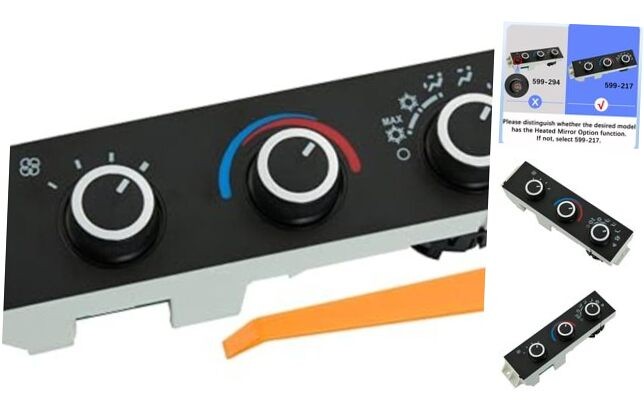 AC Heater Climate Control Panel Module Fits for Chevrolet Astro C4500 C5500