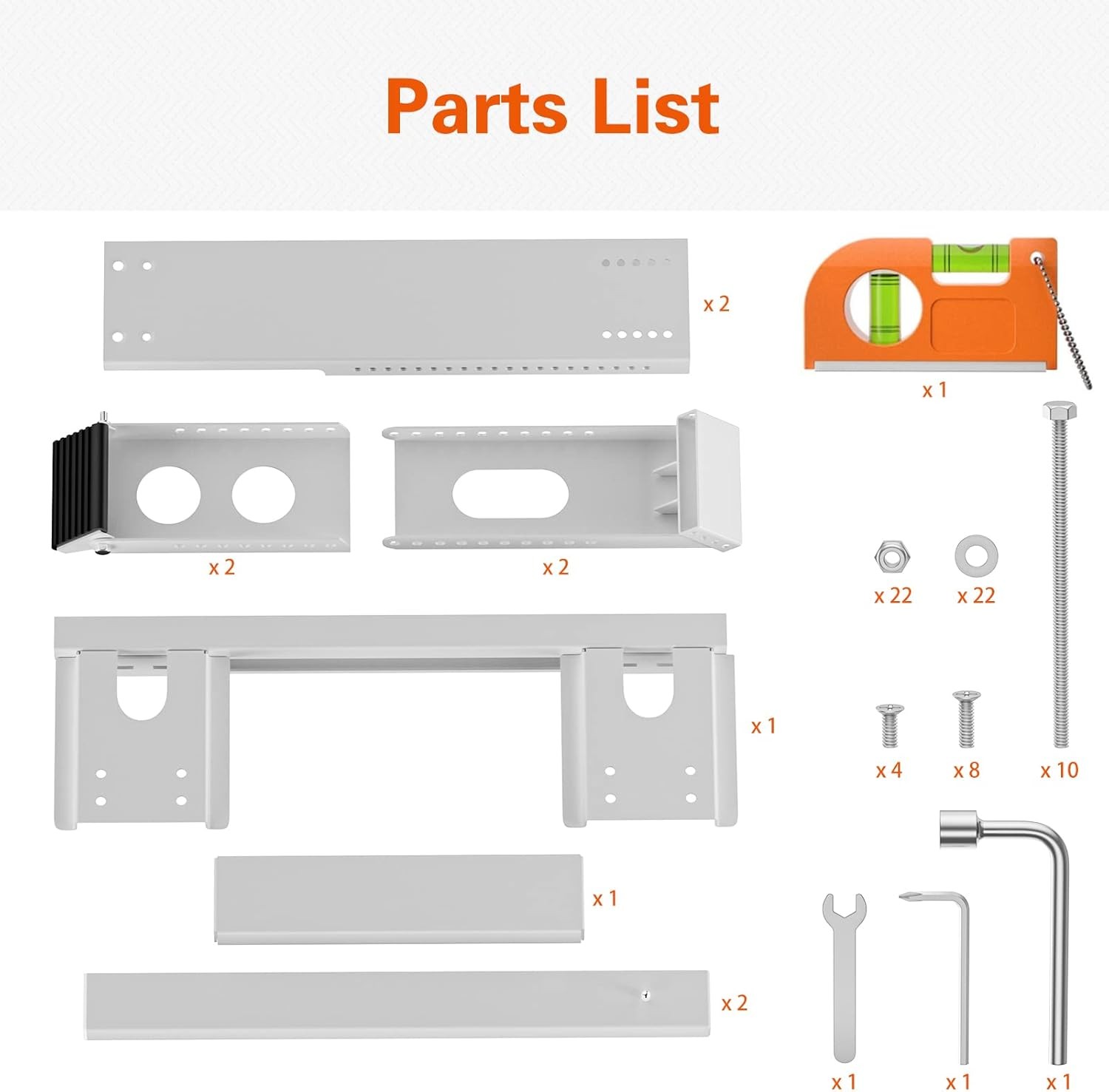 Window AC Bracket, Universal Window Air Conditioner Support Bracket, Heavy Duty