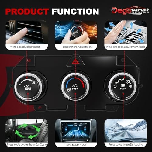 AC Heater Climate Control Module 68268189AA Compatible with Ram 1500 2500 3500