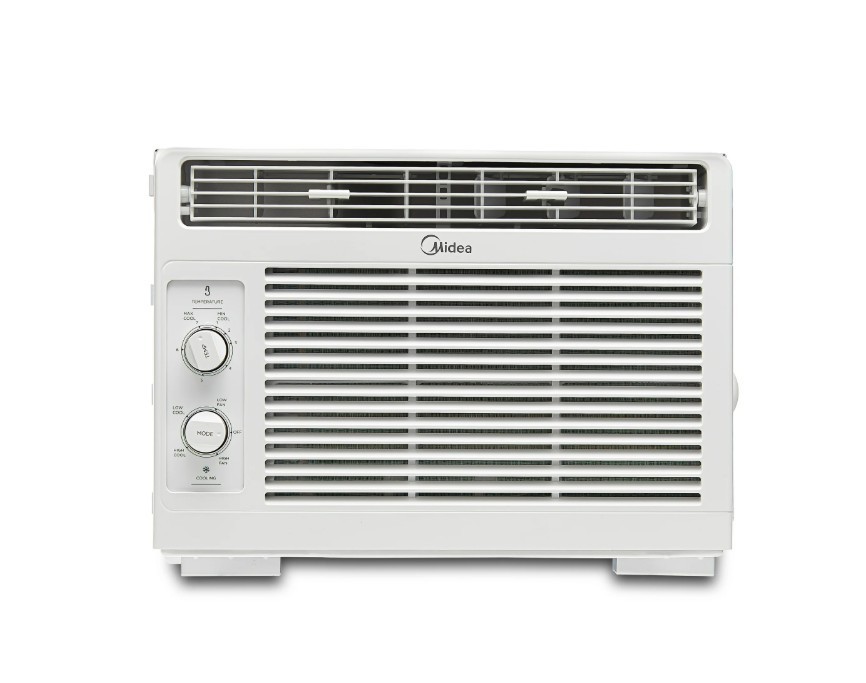 Midea 5,000 BTU 150 Sq ft Mechanical Window Air Conditioner, White, MAW05M1WWT-N