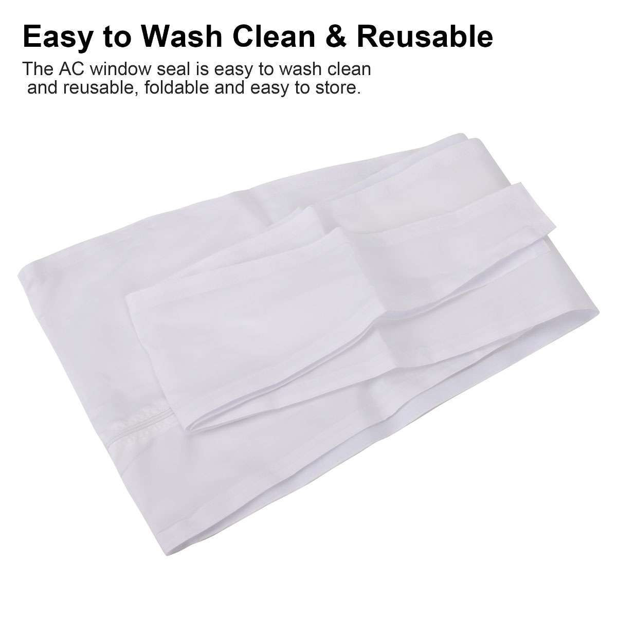 13Ft 10Ft Portable AC Window Seal Kit Universal for Mobile Air Conditioner Unit