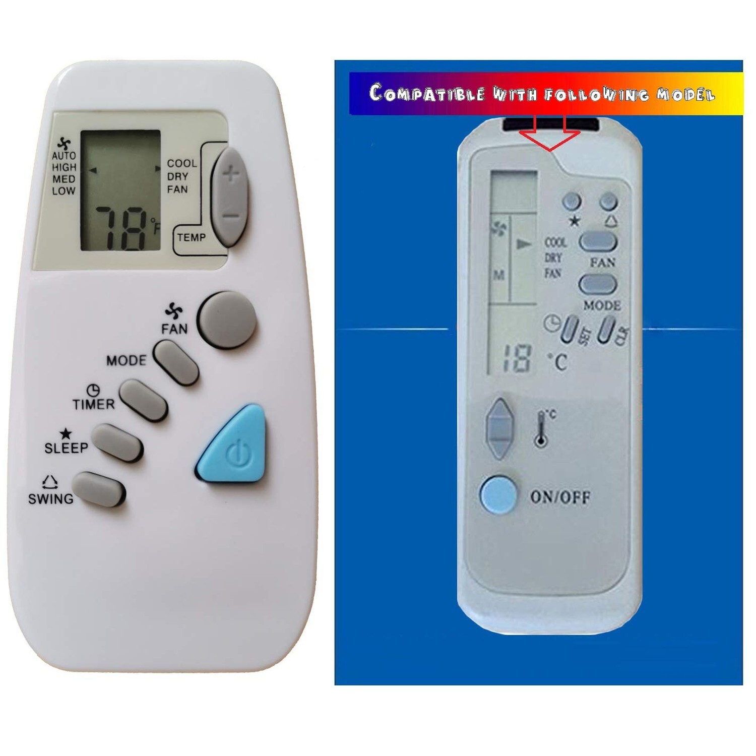 RCECAOSHAN Replacment for Goodman Air Conditioner Remote Control Model Number…