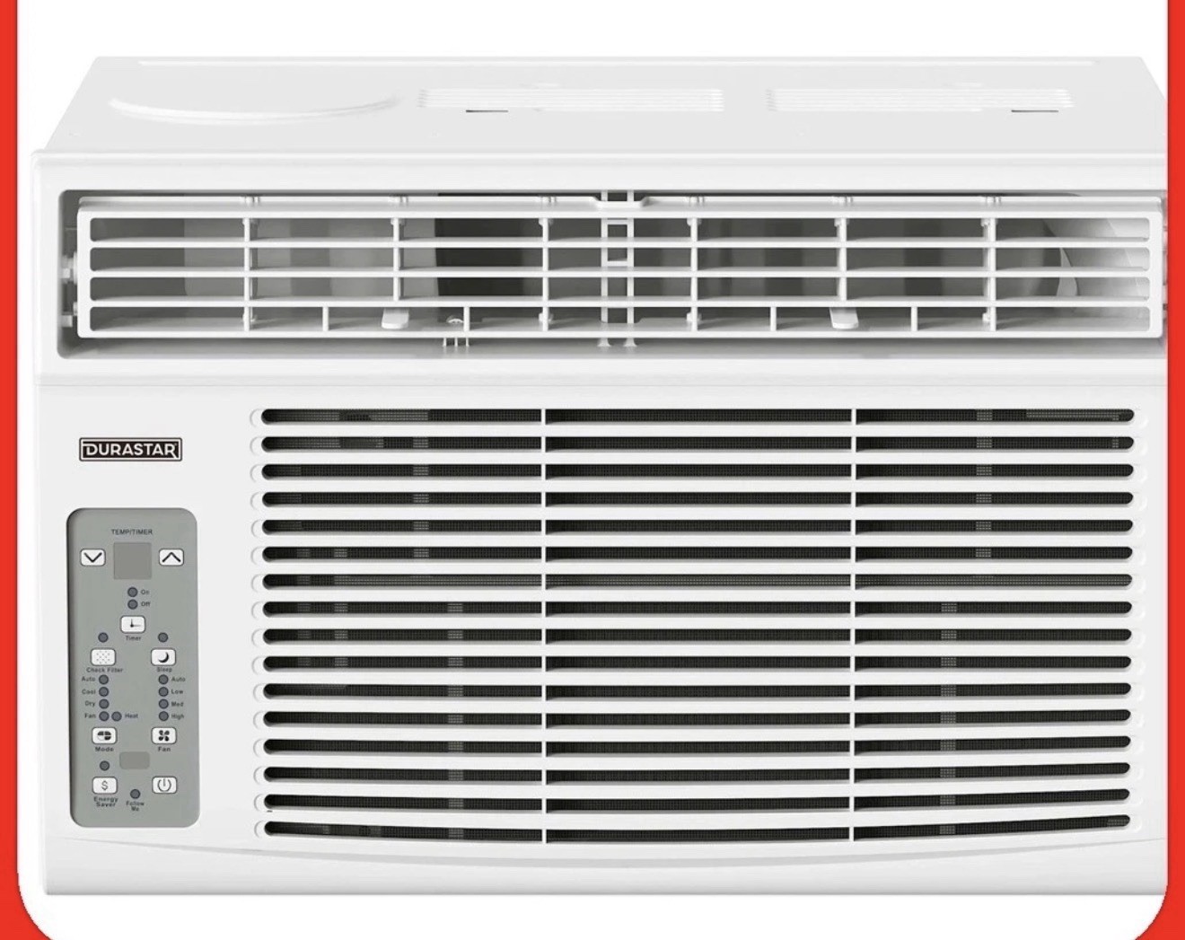 Durastar DRWHC081XNA1 8,000 BTU 115V Window Air Conditioner – White