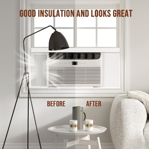 Window Air Conditioner Side Panels, 2 Pcs AC Side Surround Panel Kit Indoor |