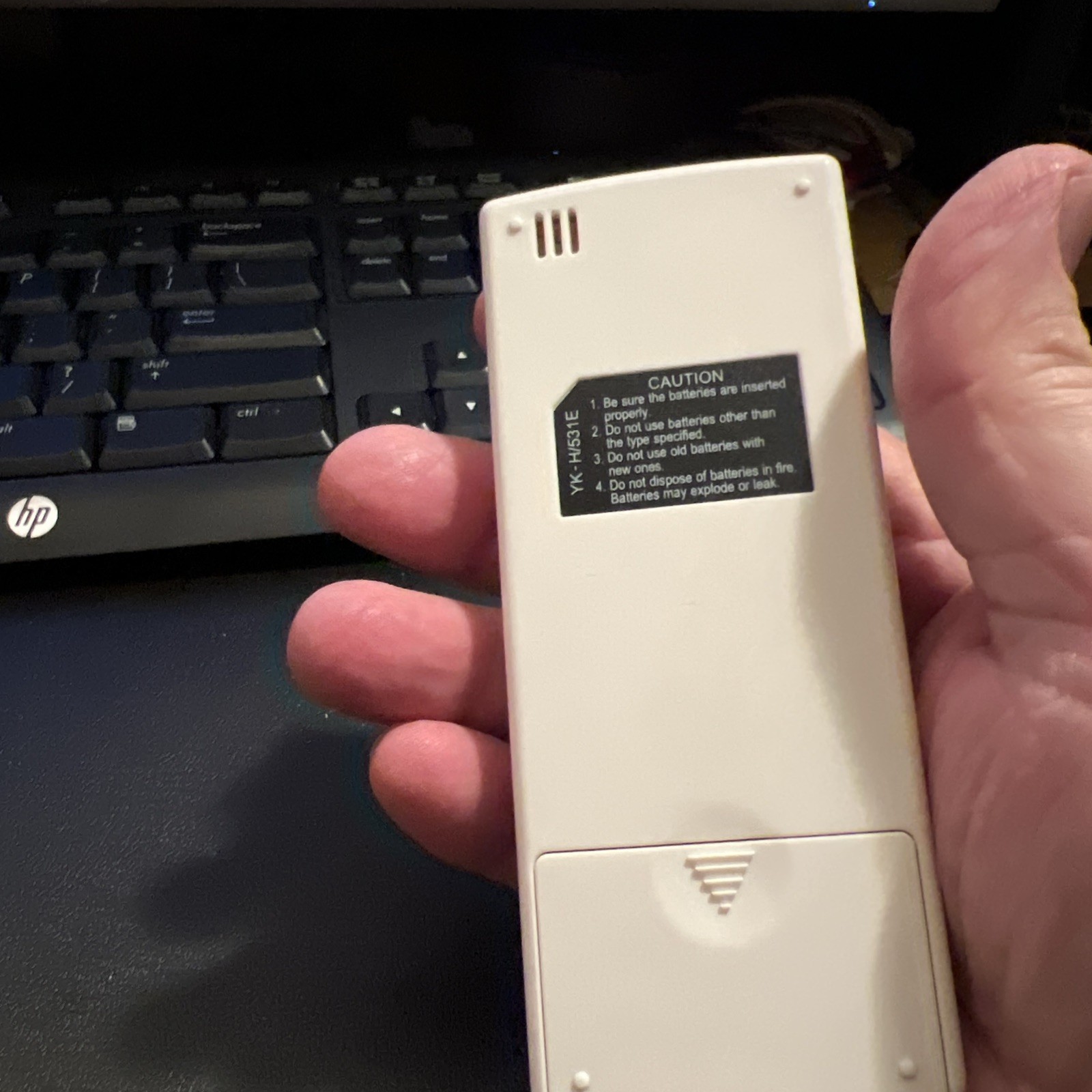 Genuine OEM Frigidaire Portable Air Conditioner Remote Control P/N YK-H/531E