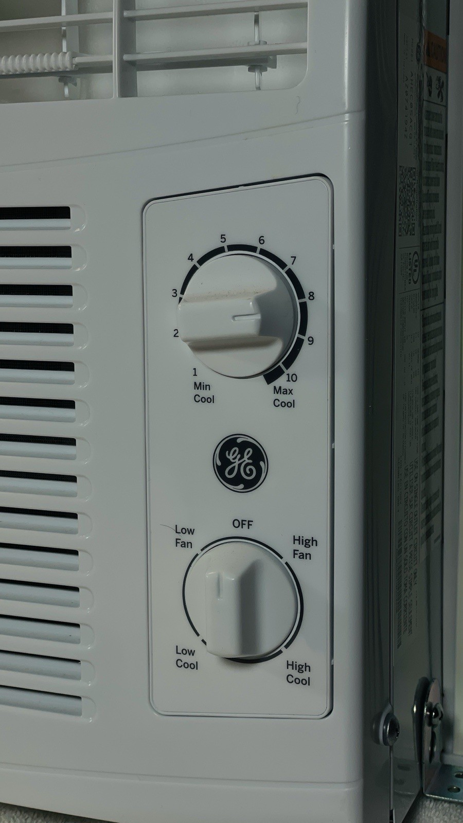 GE 5,000 BTU 115V Window Air Conditioner