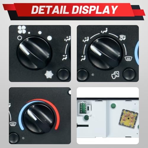 Upgraded AC Heater Climate Control Module Compatible with Kenworth W900 T800