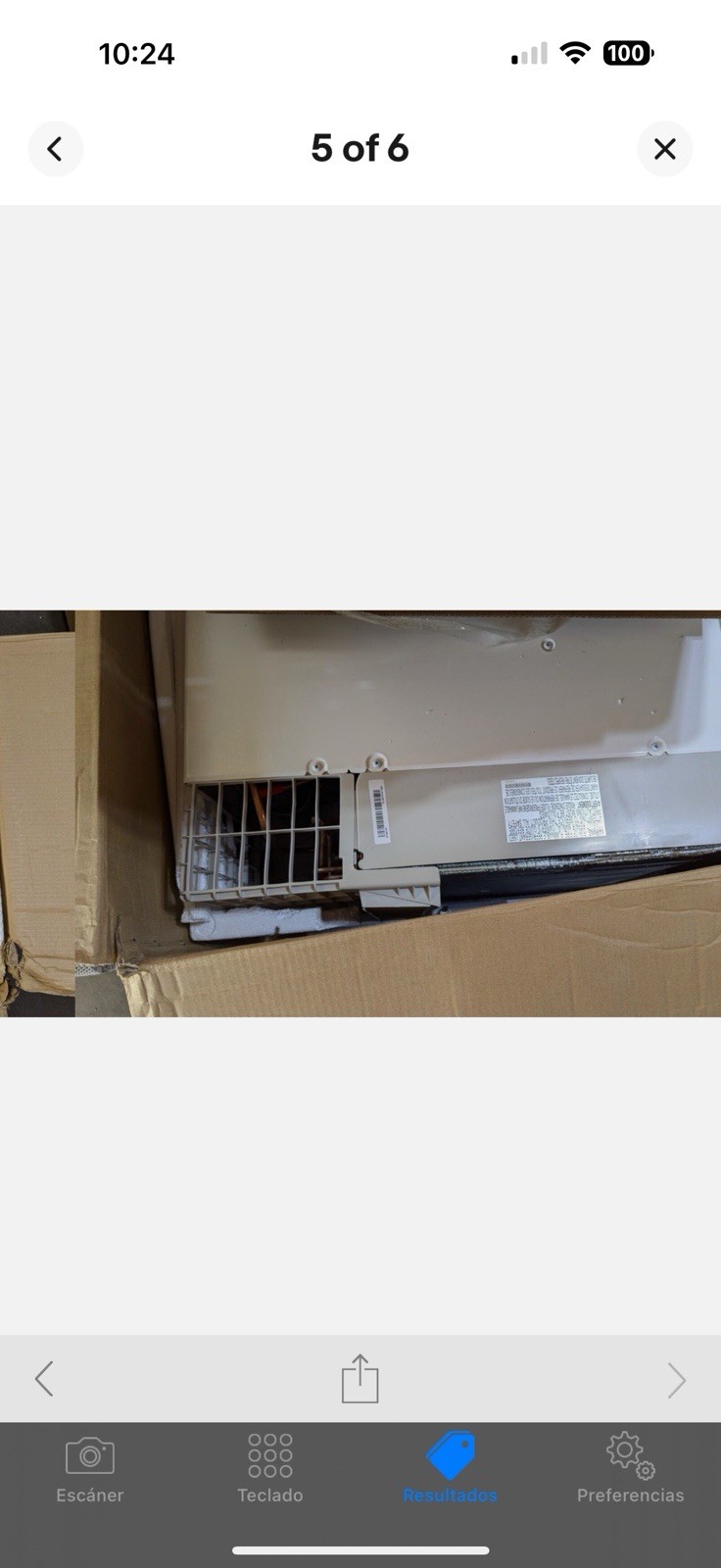 Aire Acondicionado De Ventana Marca LG de 24500 BTU