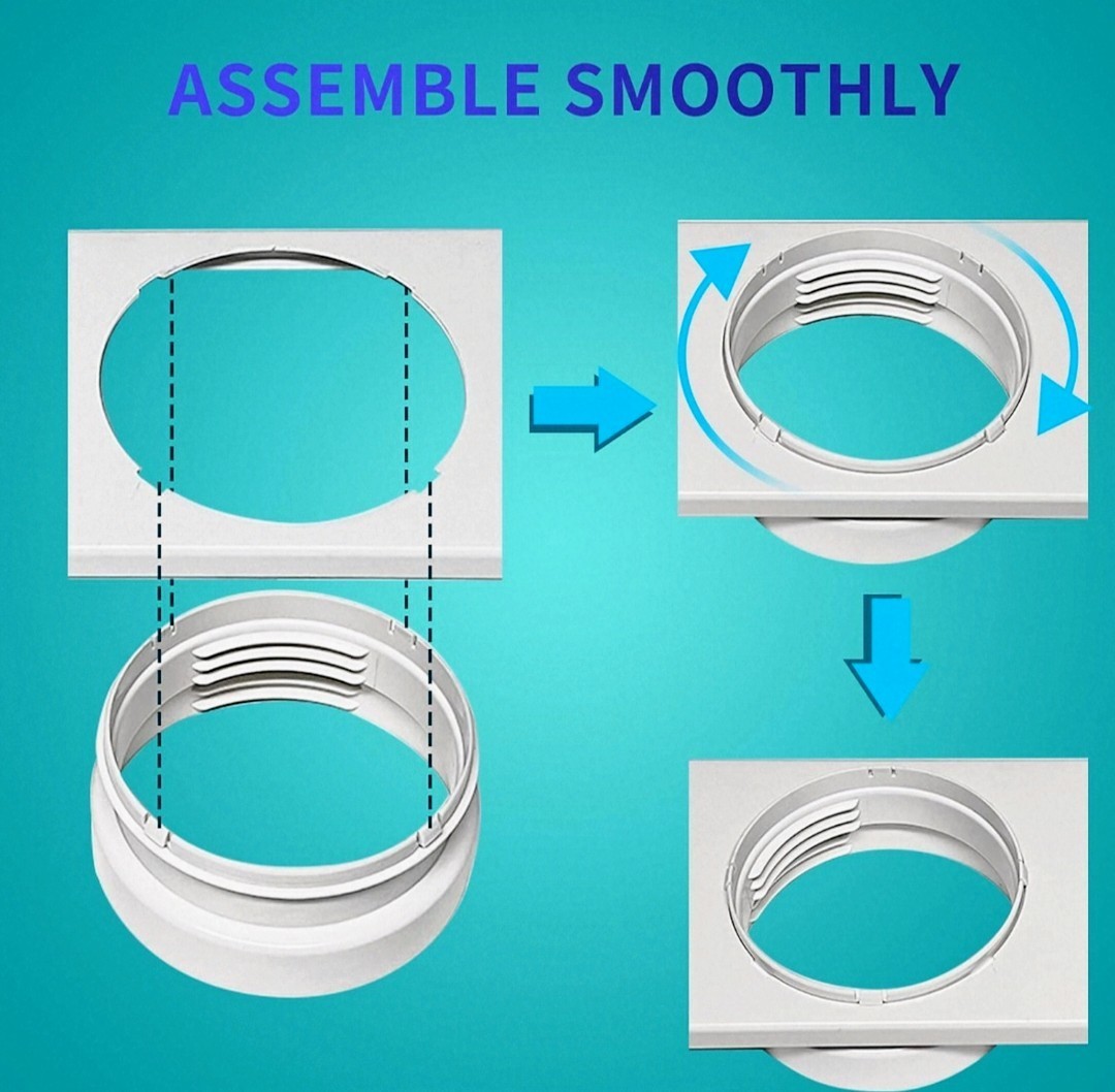 Portable AC Window Vent Kit
