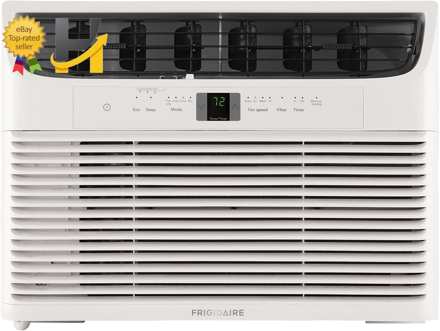 Frigidaire 12000 BTU Window Air Conditioner AC Unit Remote 115V FHWC123TC1
