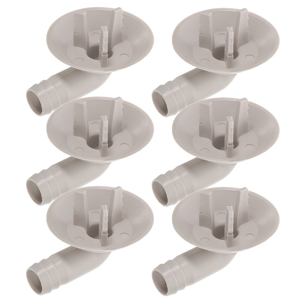 6 Pcs Replacement Air Conditioner Drain Hose Connector Elbow Fittings