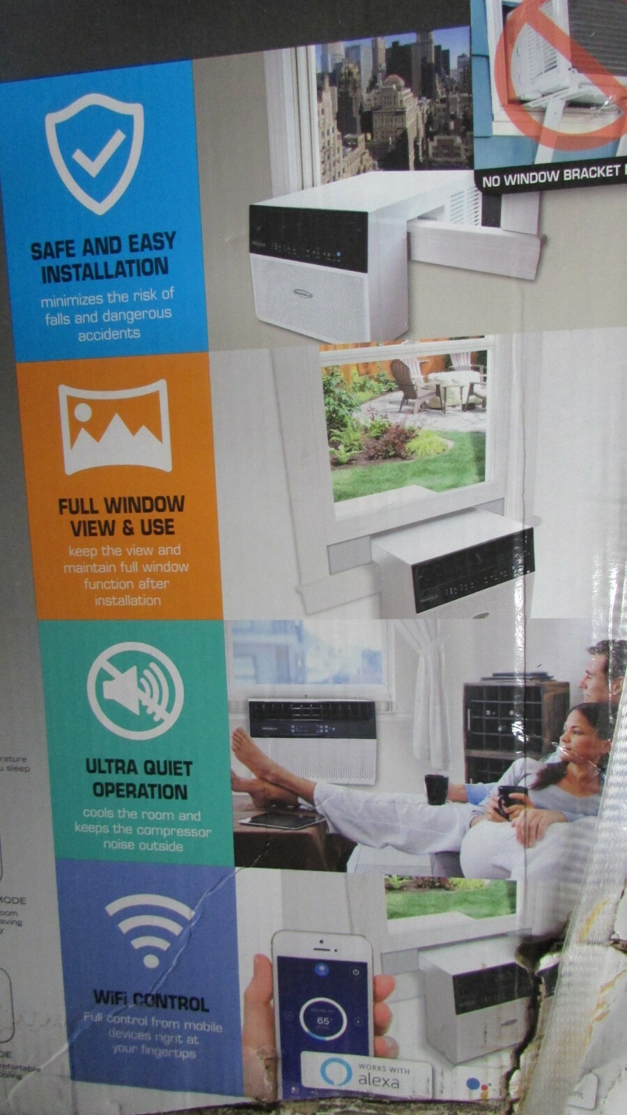 SOLEUS hybrid WIFI window air conditioner 6000BTU WS4-06EW-201 LOS ANGELES
