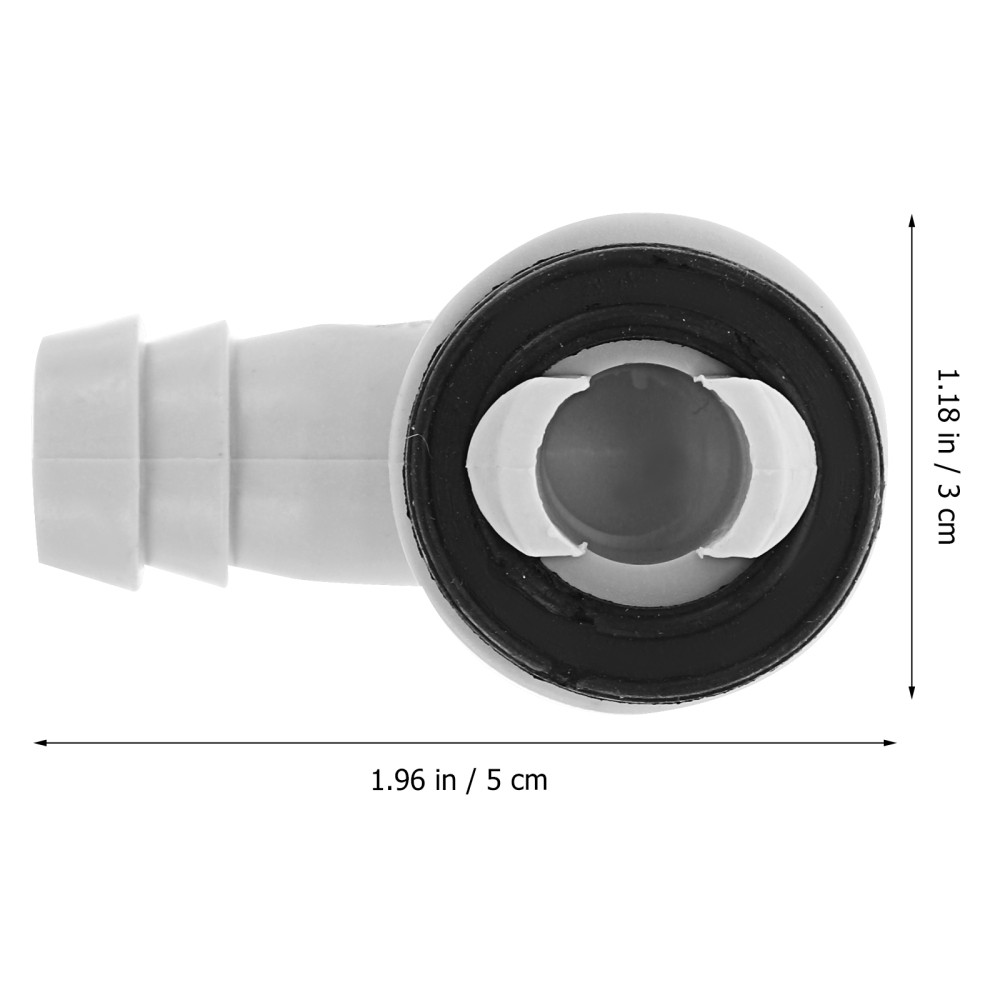 5Pcs Air Conditioner Drain Hose Elbow Connector for Diameter