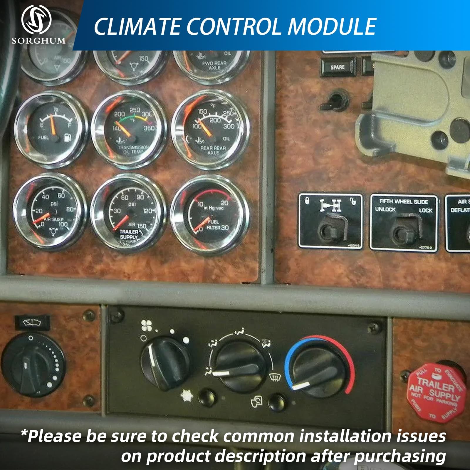 SORGHUM Climate Control Module 599-5511