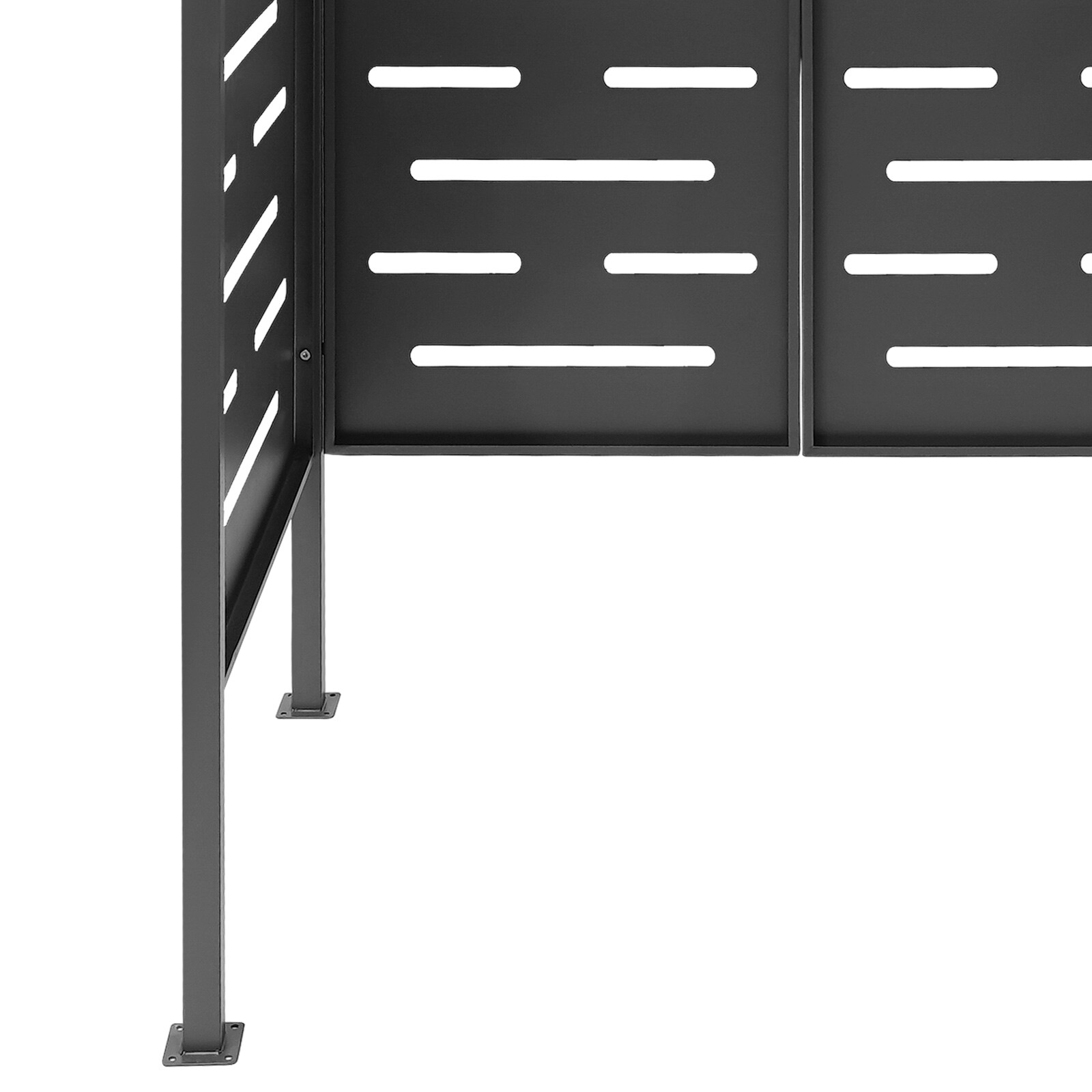 Air Conditioner Fence, Iron Outdoor Equipment Enclosure, Outside Privacy Fence