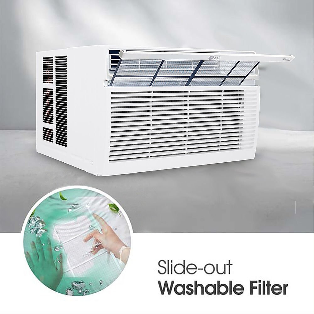 LG LW2524RD 24,500 BTU 230V Window Air Conditioner – White
