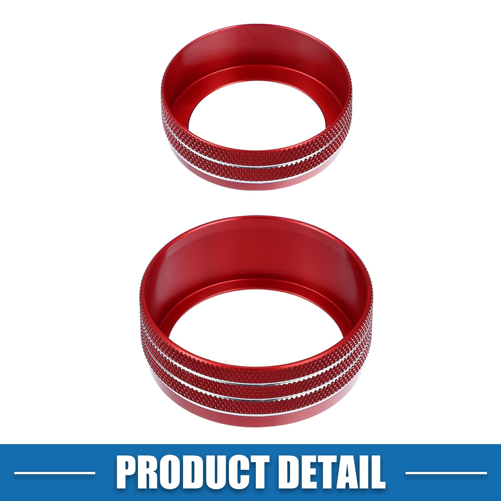 ABSOPRO AC Knobs Decals for Dodge Durango 14-20 Jeep Cherokee Grand Cherokee