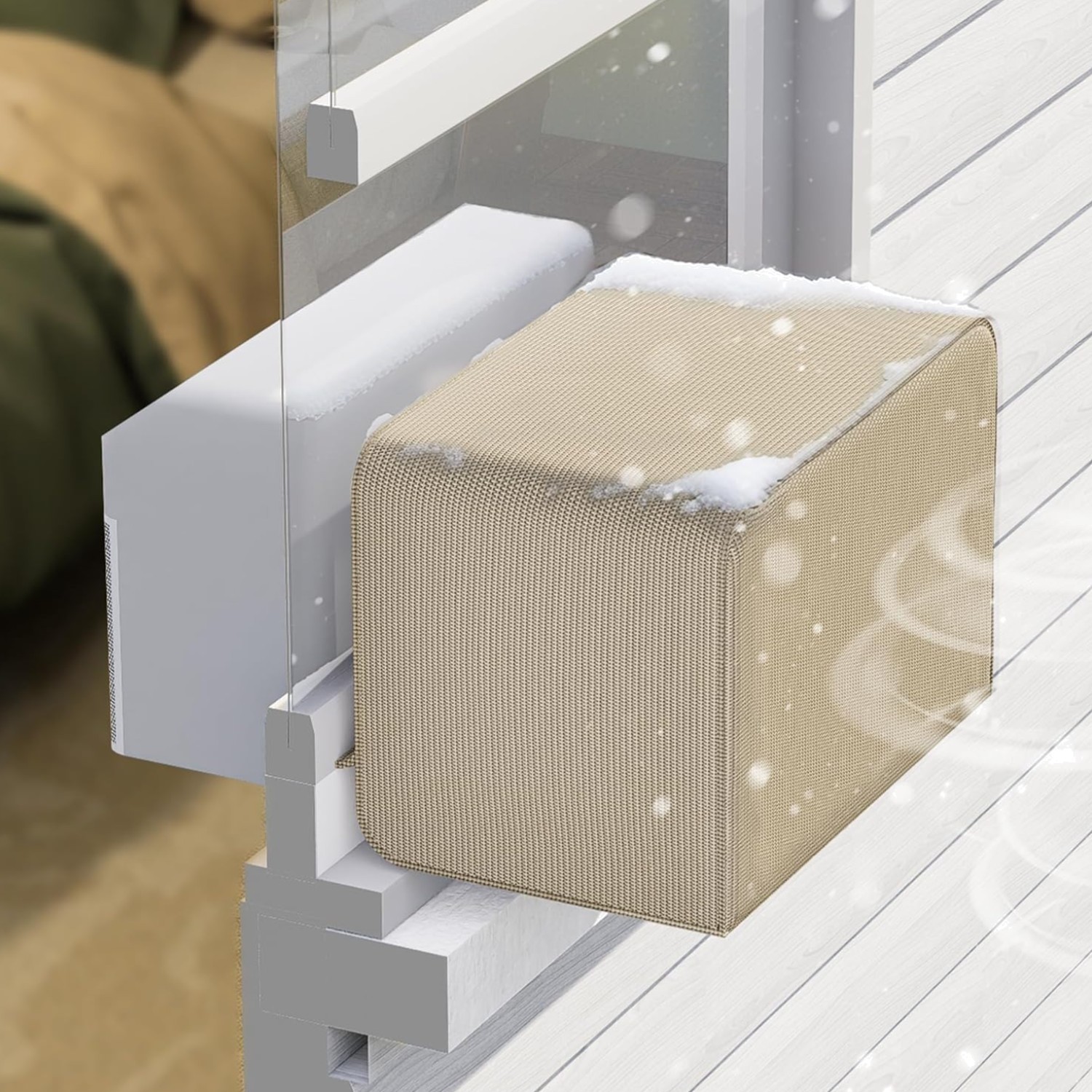 Window Air Conditioner Cover, Compatible with Midea U-Shaped Window AC Unit, …