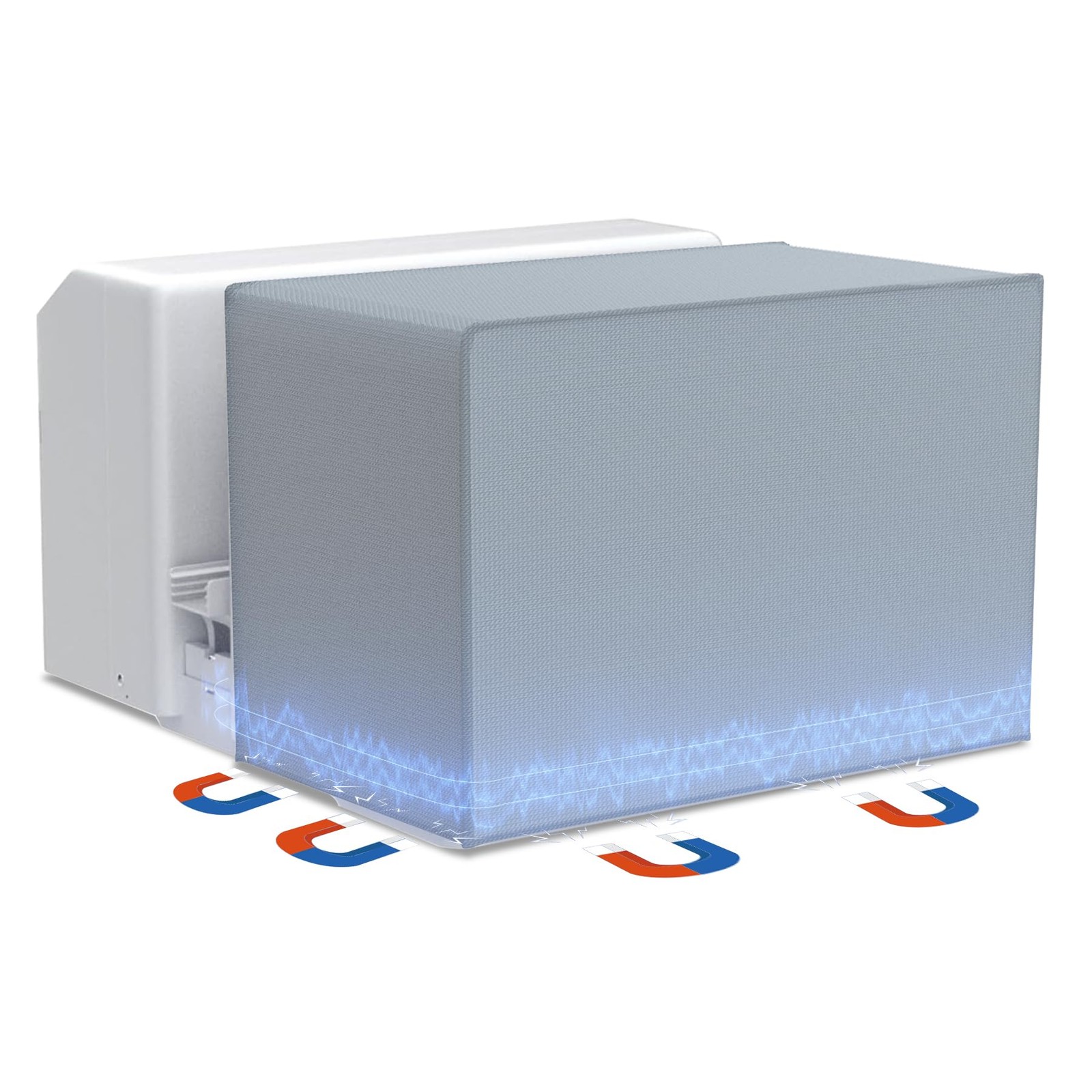 Flamorrow Air Conditioner Cover for U-shaped 8000, 10000, 12000 BTU Window Unit,