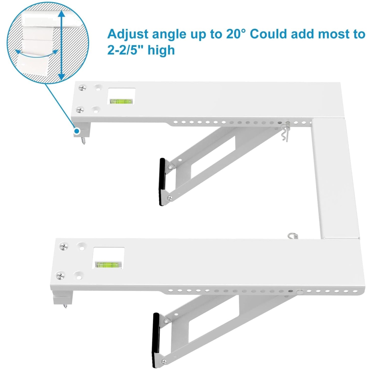 Adjustable Cross Bar AC Support – 180 lbs Capacity