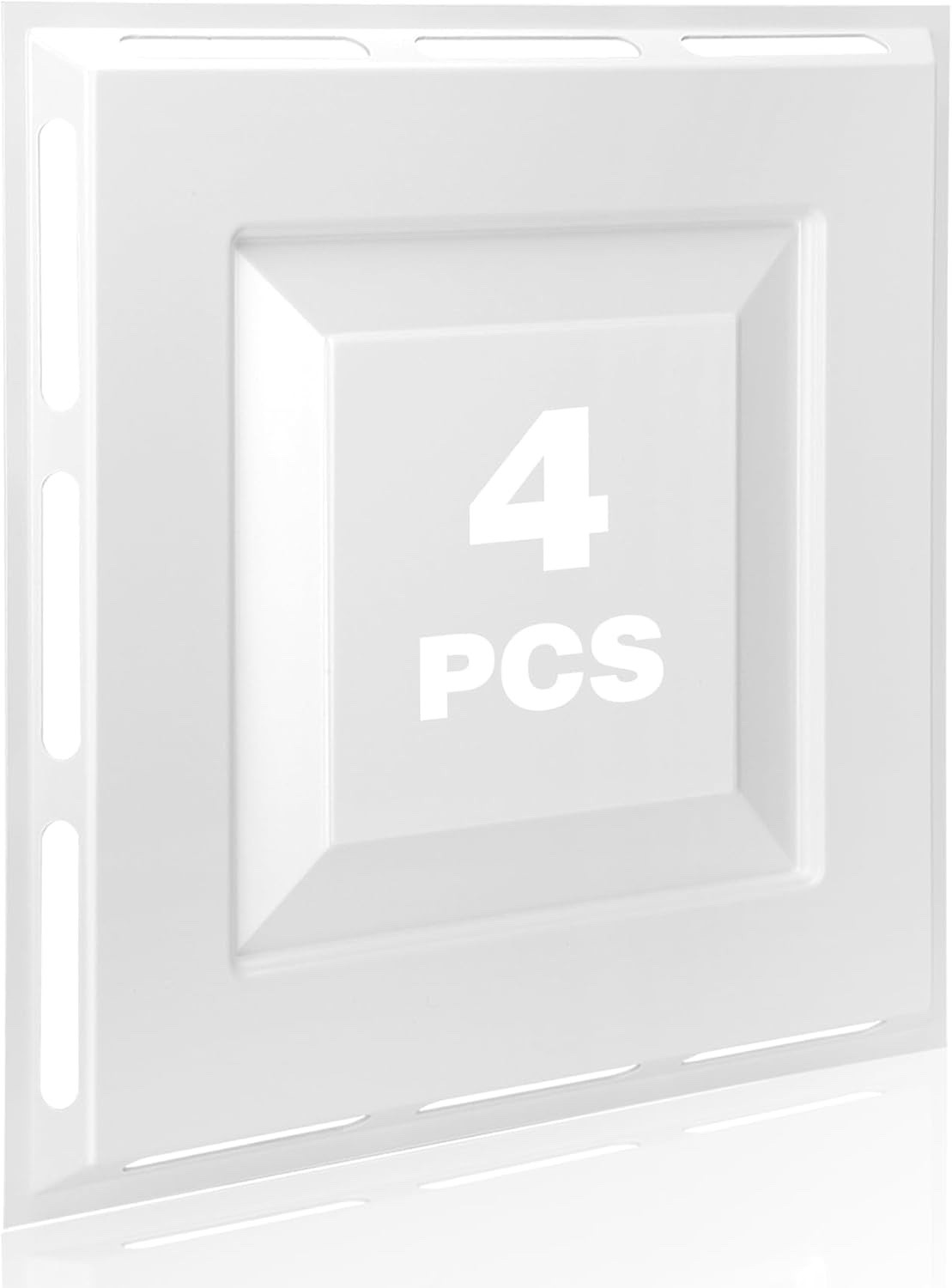 4 Pack 24&Prime;x24&Prime; Ceiling Air Diverter for 2&rsquo;x2&prime; Ceiling Grid, Tool-Free Installati
