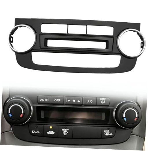 AC Control Panel Center Dash Vent Panel Installation Mount Trim Kit Auto A/C