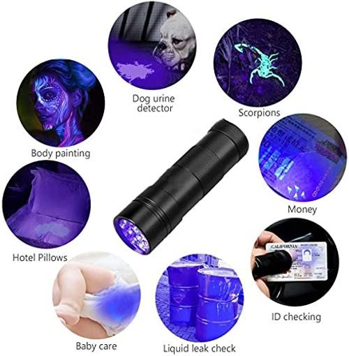 Auto Air Conditioner Refrigerant Leak Detector, Automotive AC UV Dye Leak
