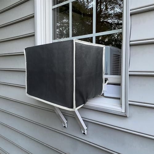 air conditioner cover for midea U shaped outside unit. AC Cover for Midea Fits