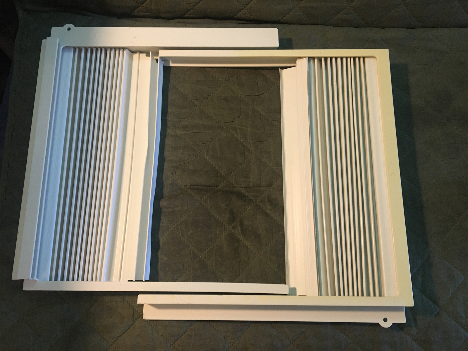 perfect aire model 4PMC5000 window side extension panel frame 326x292mm