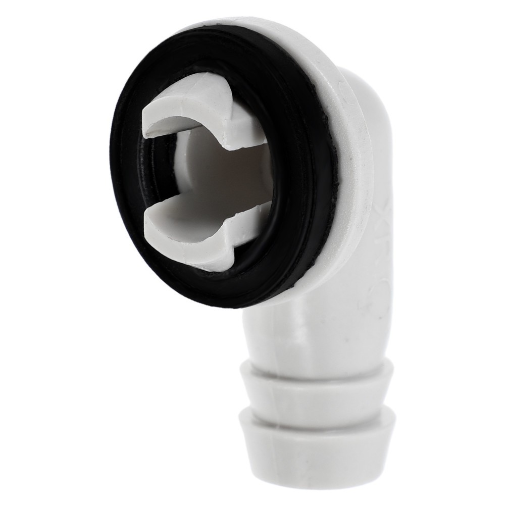 Air Conditioner Drain Hose Fitting Elbow Connector Grey Abs Material Compatible